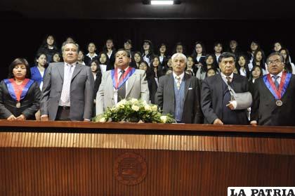 Acto académico de los 76 años de la Facultad de Economía