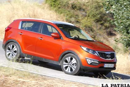 Kia Sportage con características de un todo terreno
