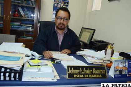 El fiscal Echalar investiga delitos contra menores
