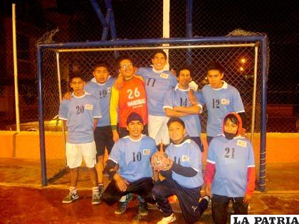 El equipo de Oruro Handball Club