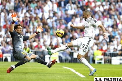 Real Madrid terminó con el récord de Claudio Bravo