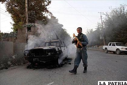 Soldado de las tropas afganas en Kunduz /diarioextra.com