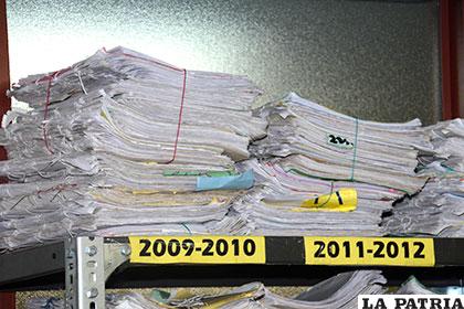 Procesos archivados desde el 2009 por corrupción en juzgados /ABI