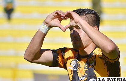 Ramallo es uno de los goleadores de The Strongest /APG