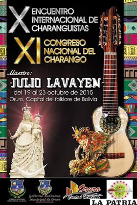 Los mejores charanguistas del mundo llegarán a Oruro