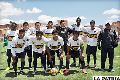 Los integrantes del equipo de Deportivo Shalón