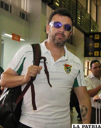 Julio César Baldivieso, D.T. de Bolivia /APG