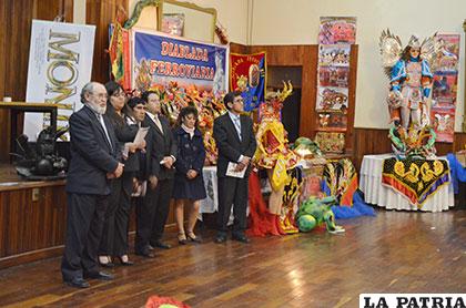 Inauguración del festival en el Club Oruro