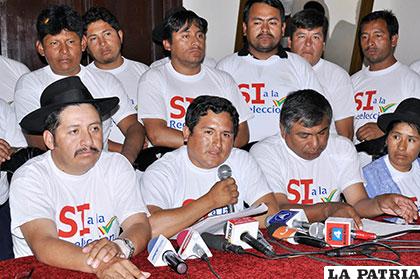 Alcaldes de los 29 municipios de Chuquisaca apoyan la reelección del Presidente Morales
