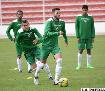 La Selección Nacional se preparó en La Paz /APG