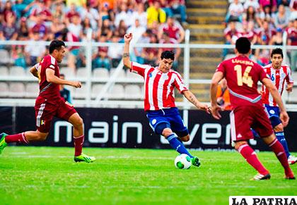 Venezuela frente a Paraguay, hoy desde las 17:00 /interlatin.com