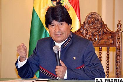 Presidente Morales, quiere psiquiatría para canciller Muñoz, de Chile /ABI