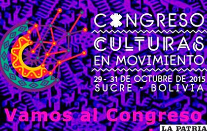 El congreso de Culturas en movimiento se celebra en Sucre