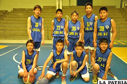 El equipo de Carl A-Z, en Infantil varones, es protagonista del torneo