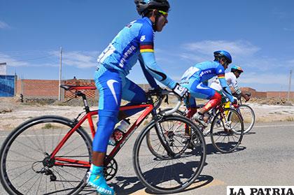 Durante las pruebas en la rama masculina