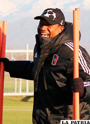 Noel Sanvicente, director técnico del seleccionado venezolano /federacionvenezolanadefutbol.org