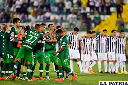 Chapecoense clasificó a cuartos eliminando a Libertad /losandes.com