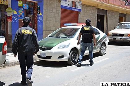 El fiscal de Llallagua estuvo en la ciudad de Oruro ayer