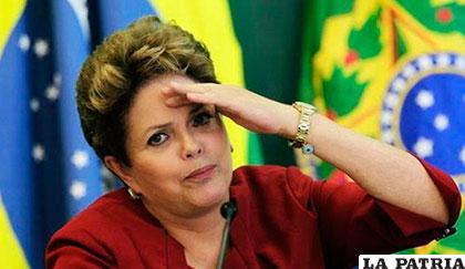 La presidenta de Brasil Dilma Rousseff /tvn-2.com