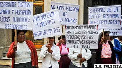 Mujeres peruanas fueron esterilizadas sin su consentimiento durante el 
gobierno de Alberto Fujimori (1990-2000) /telemetro.com