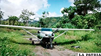 Pista clandestina en la región peruana del Vraem /PES3.AMAZONAS.COM