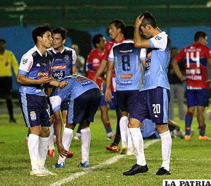 La molestia de los jugadores de Blooming /APG