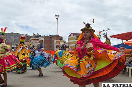 Waca Waca, una de las 18 especialidades que participan en el Carnaval de Oruro