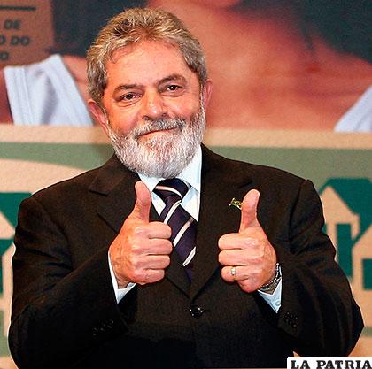 El expresidente brasileño, Luiz Inácio Lula da Silva /udabol.edu.bo