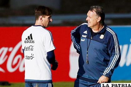 Lionel Messi y Gerardo Matino /7dias.com