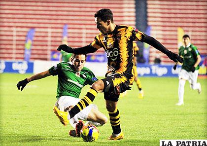 En la ida venció The Strongest 3-1 en La Paz el 21/08/2015 /apg