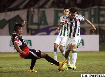 Oriente venció en la ida 3-0 en Santa Cruz el 23/08/2015 /apg
