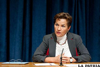 Christiana Figueres, secretaria general de la Ponencia Marco de la ONU para el Cambio Climático /wordpress.com