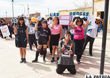 El mensaje claro del colegio Ildefonso Murguía