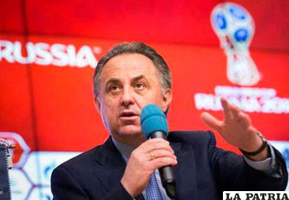 Vitali Mutkó, ministro de deportes de Rusia /eluniversal.com