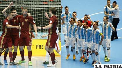 Rusia y Argentina se verán en la final del Mundial de Fútbol de Salón
