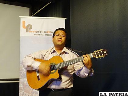 Javier Castro, músico ecuatoriano