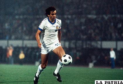 Michel Platini, consiguió ganar la Eurocopa de 1984