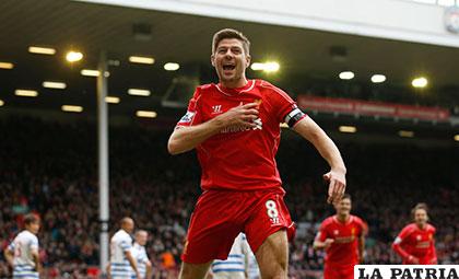 Steven Gerrard quedará en el recuerdo como el gran capitán del Liverpool
