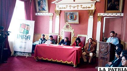 INRA y Municipio firman convenio de cooperación /GAMO