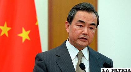 Wang YI, ministro de Relaciones Exteriores de China /sputniknews.com