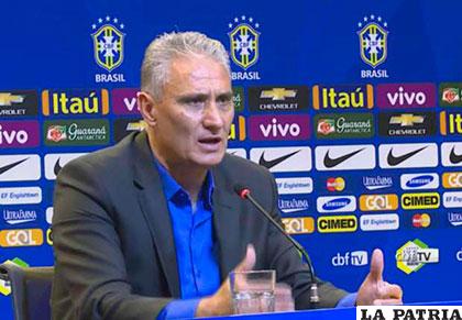 Tite, estratega de la selección brasileña de fútbol