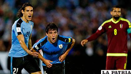 Nicolás Lodeiro fue autor del primer gol uruguayo