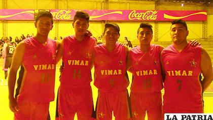 Jugadores del cuadro de Virgen del Mar, campeones de la segunda fase