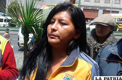 Soledad Chapetón, alcaldesa de El Alto /ERBOL