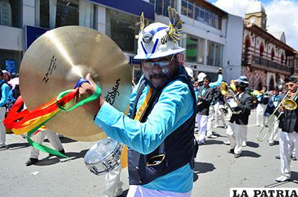 Los músicos también hicieron su espectáculo