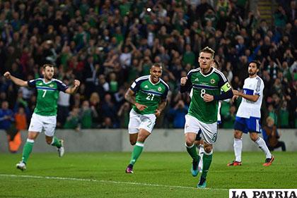 Irlanda del Norte venció a San Marino por 4 a 0 (foto: