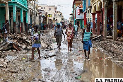 1,4 millones de personas necesitan ayuda inmediata en Haití