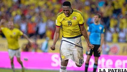 Yerry Mina anotó el empate para Colombia /trome.pe