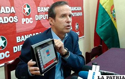 Jorge Quiroga Ramírez calificó de ridícula la resolución del PDC /ANF