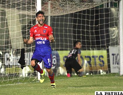 Mauricio Gómez en el 89 anotó el gol del empate /APG